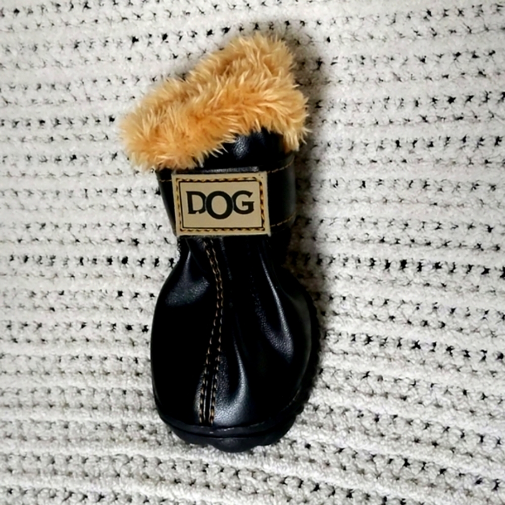NWOT Ugg Inspired Fashion Waterproof Dog Booties - Picture 2 of 6